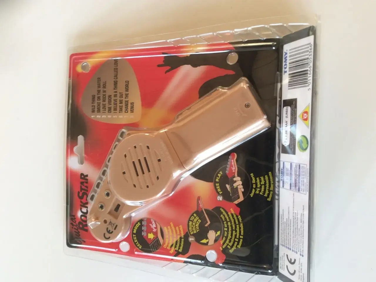 Billede 2 - Tomy elektrisk guitar, rød, gadget