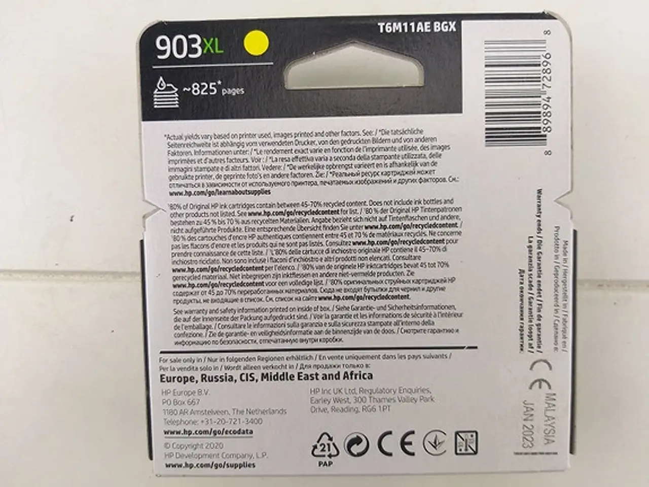 Billede 3 - Blækpatroner HP 903XL