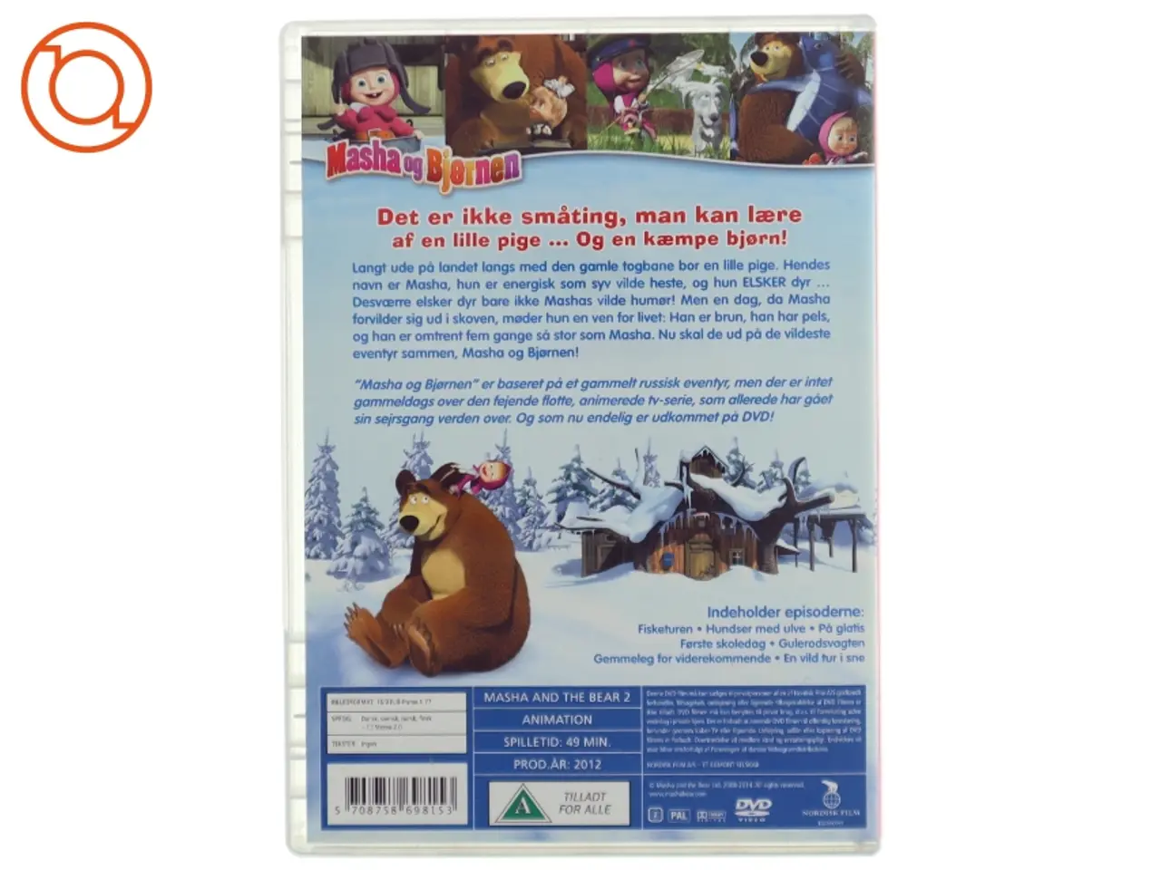 Billede 2 - Masha og bjørnen (DVD)