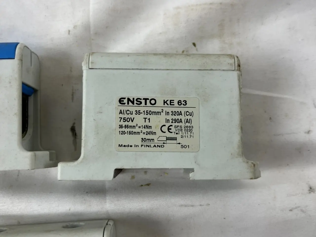 Billede 4 - Ensto KE63 Fuse kontakt Disconnectors 320A 750V of