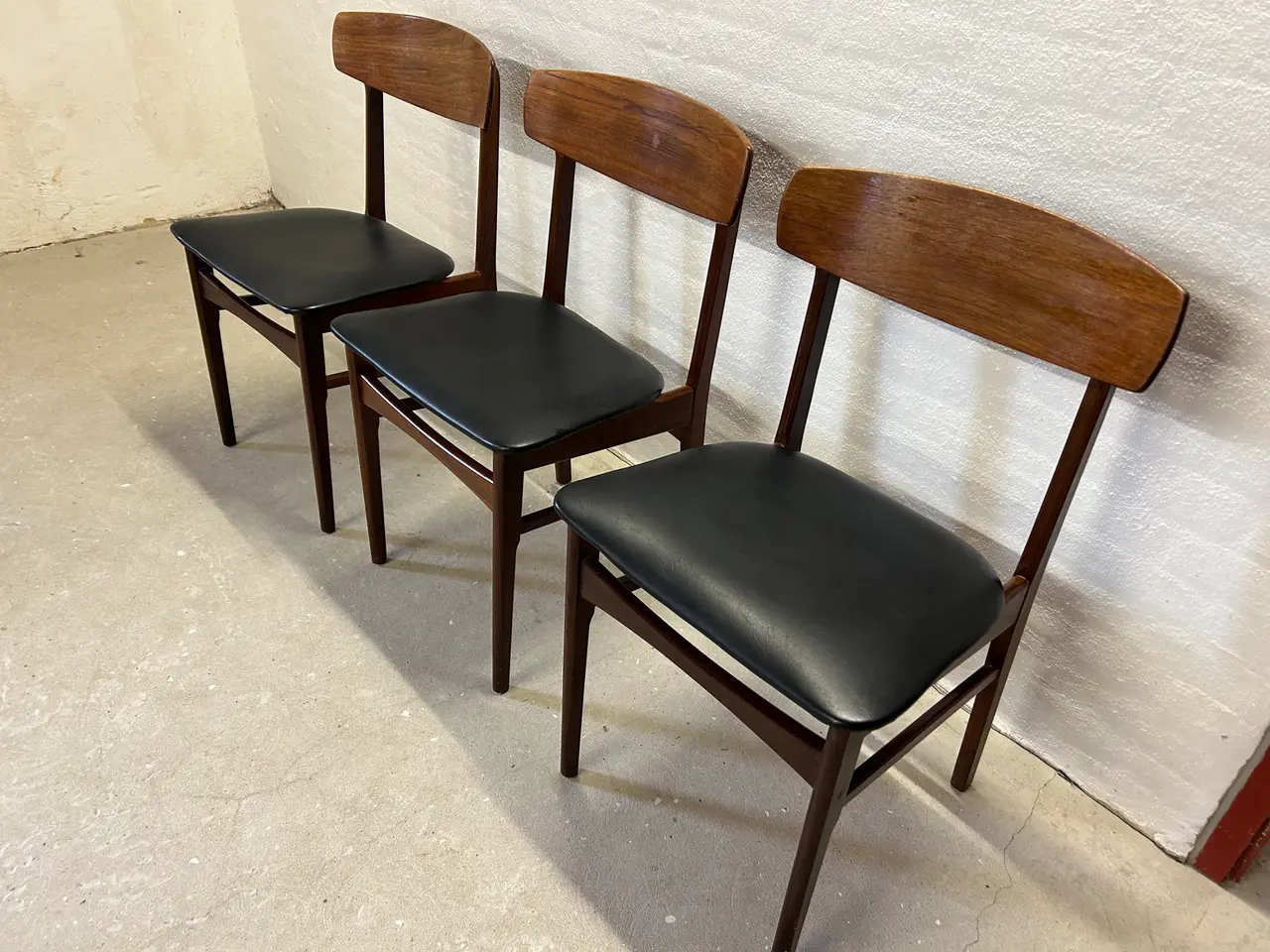 Billede 5 - 3 smukke Farstrup / Findahl retro spisebordsstole