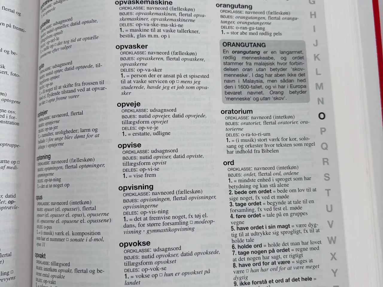 Billede 8 - Retskrivnings- og betydningsordbog