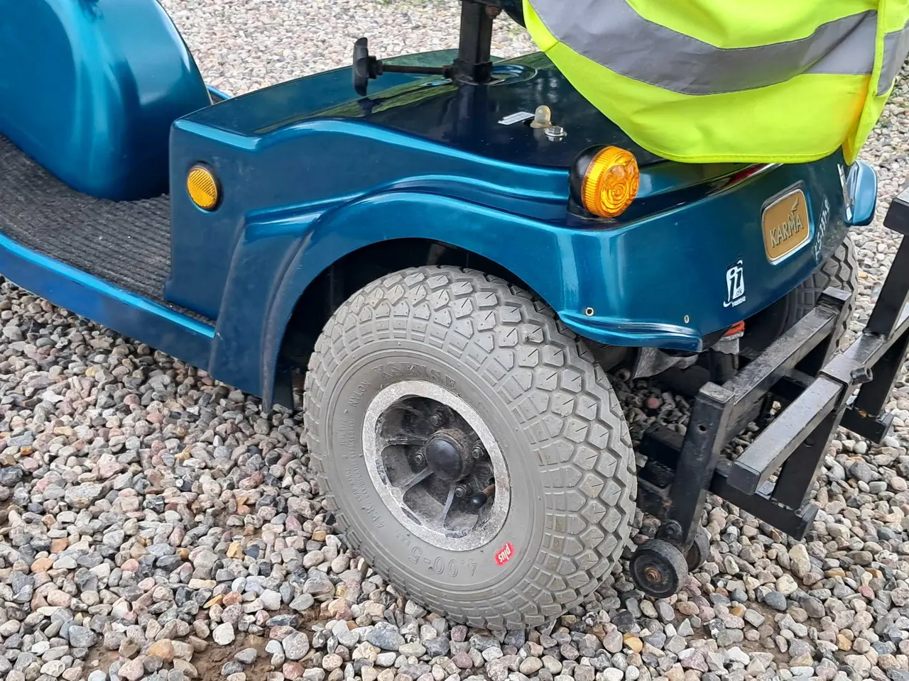 Billede 10 - El-scooter med sprit nye batterier 