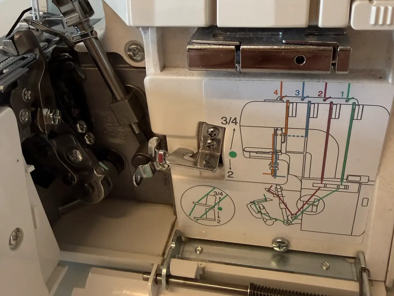Billede 4 - Janome mylock 644D overlocker