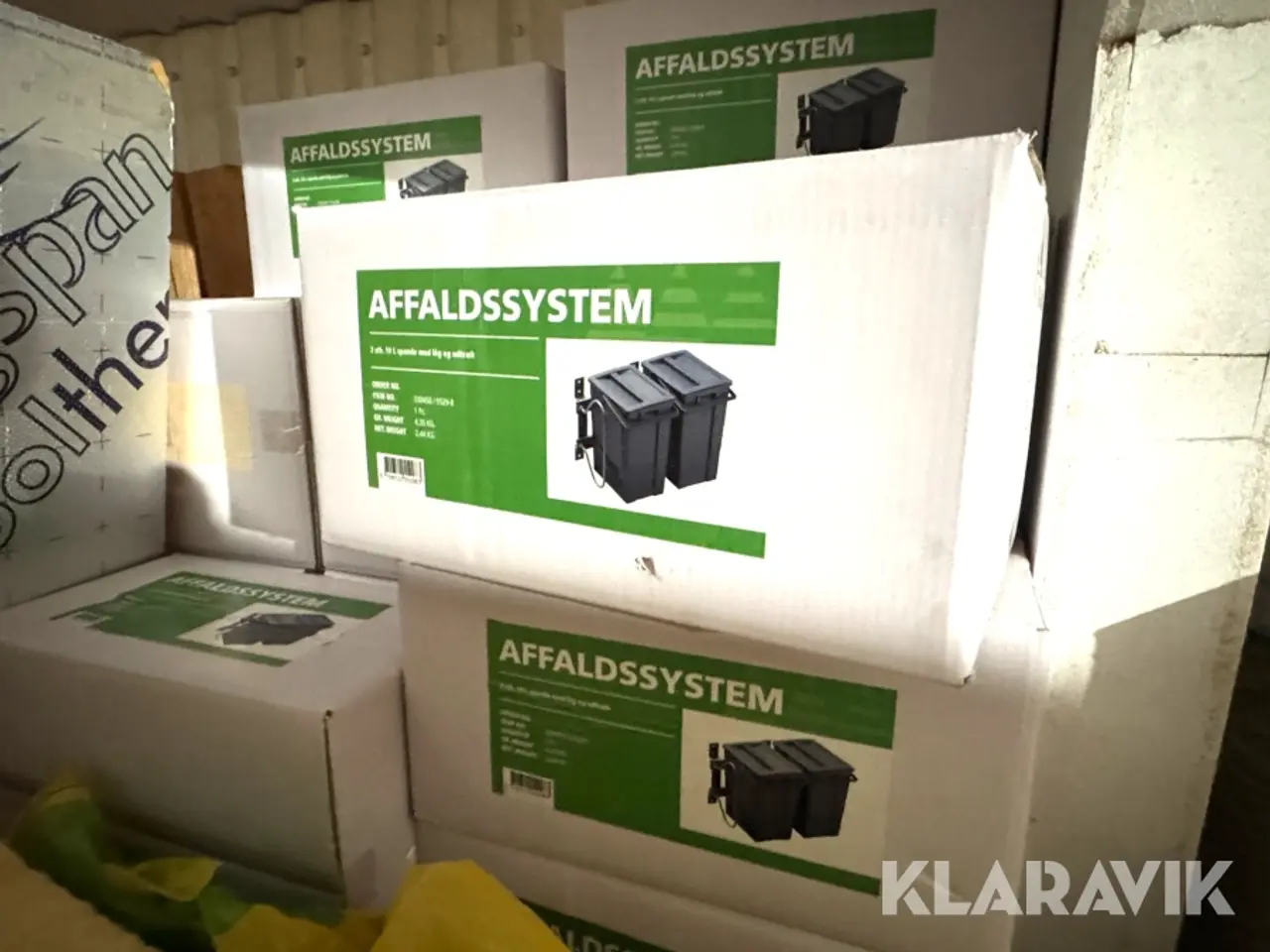 Billede 1 - Affaldssystem spande 10 Liters - 16 styks