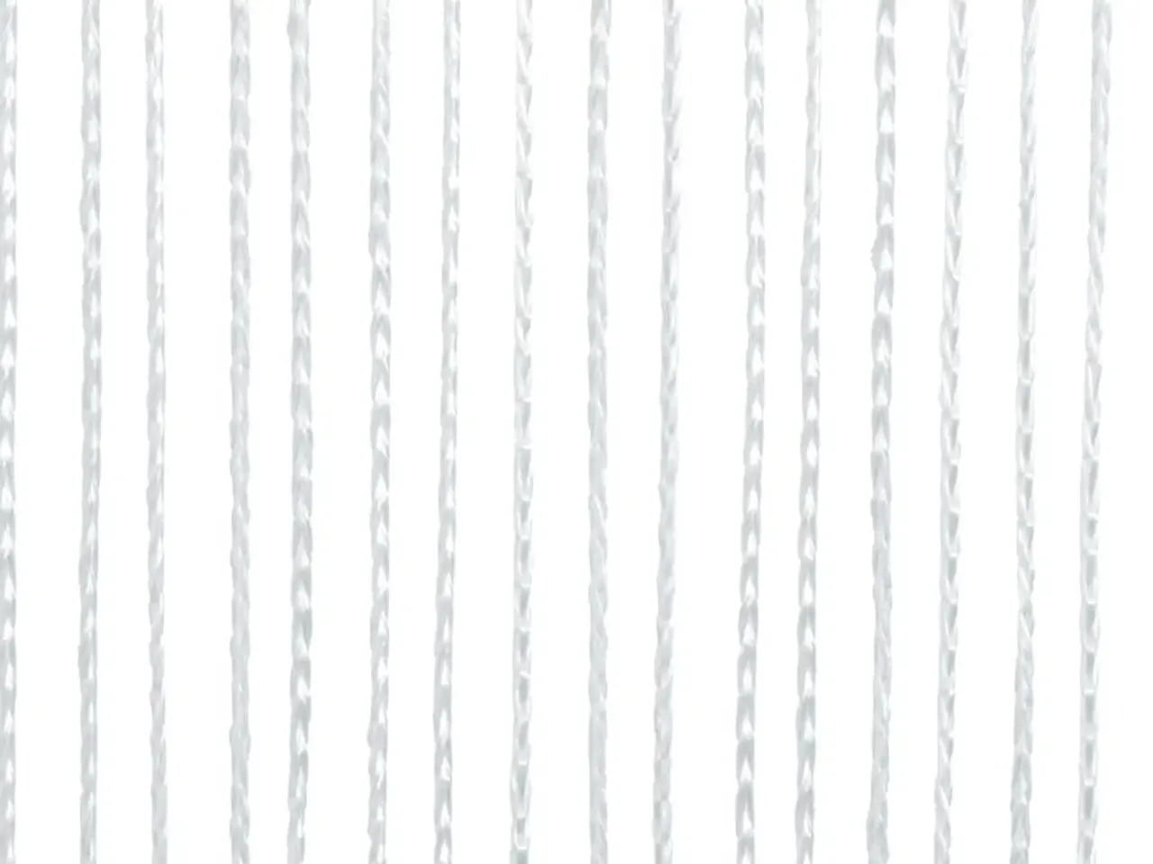 Billede 3 - Trådgardiner 2 stk. - 100 x 250 cm - hvid