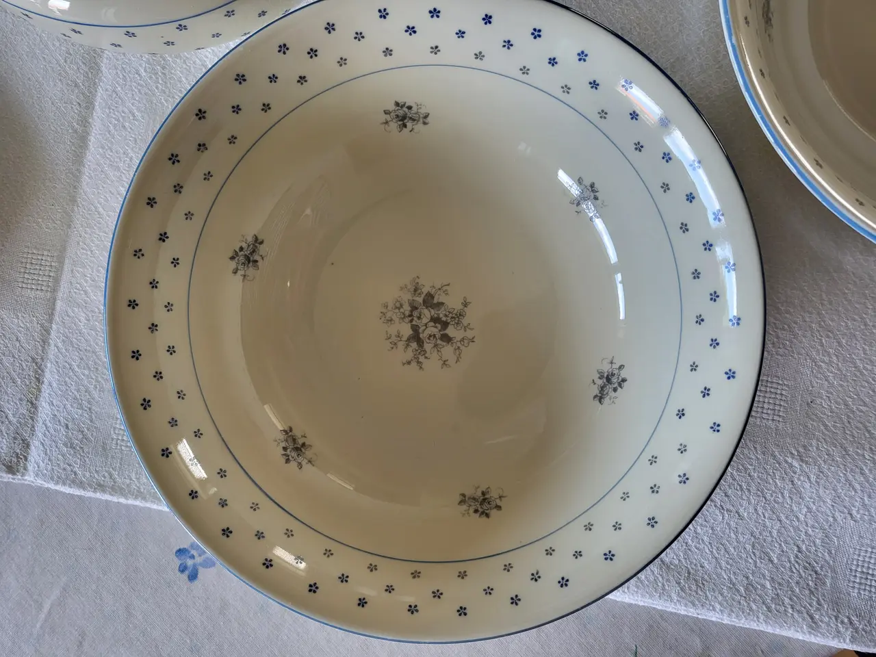Billede 3 - Charmerende og unikt retro spisestel (ca. 1925) –