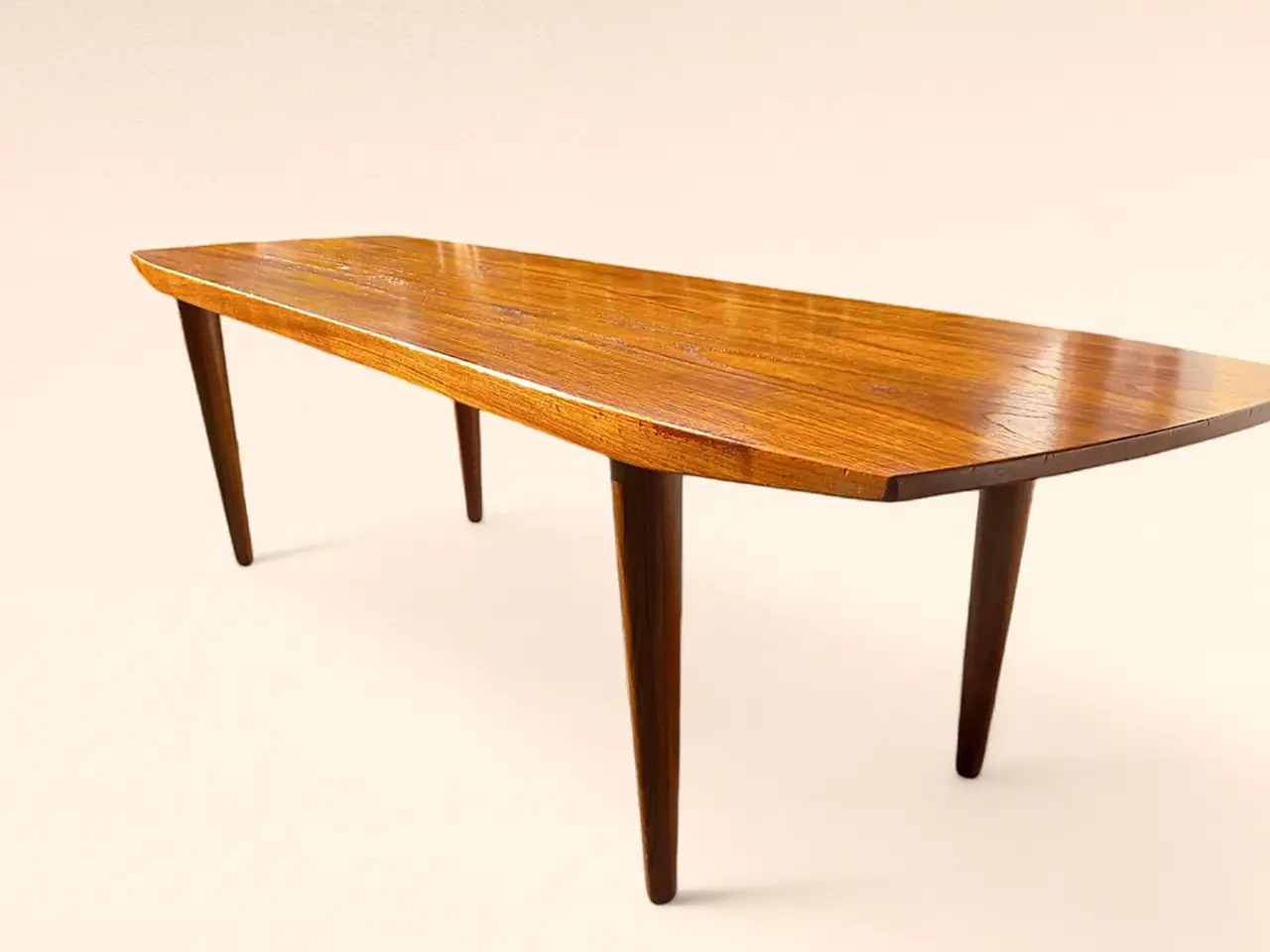 Billede 2 - Nedsat langt teak sofabord - Made in Denmark