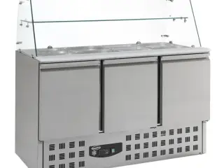  Saladette med 3 døre – B1365 x D700 x H850 mm