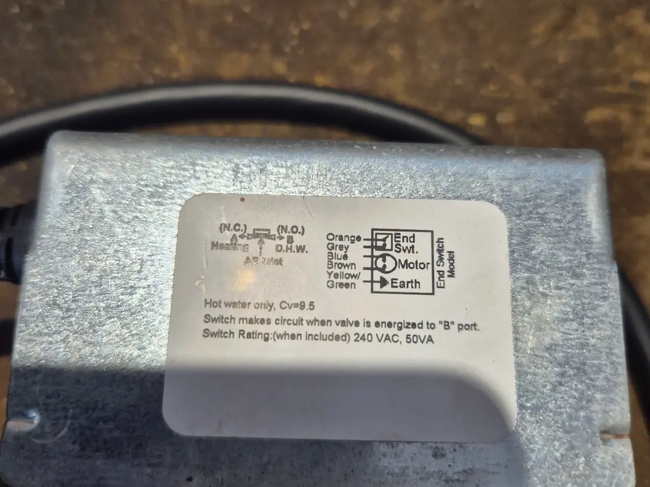 Billede 3 - 3vejsventil  honeywell v4044f1034