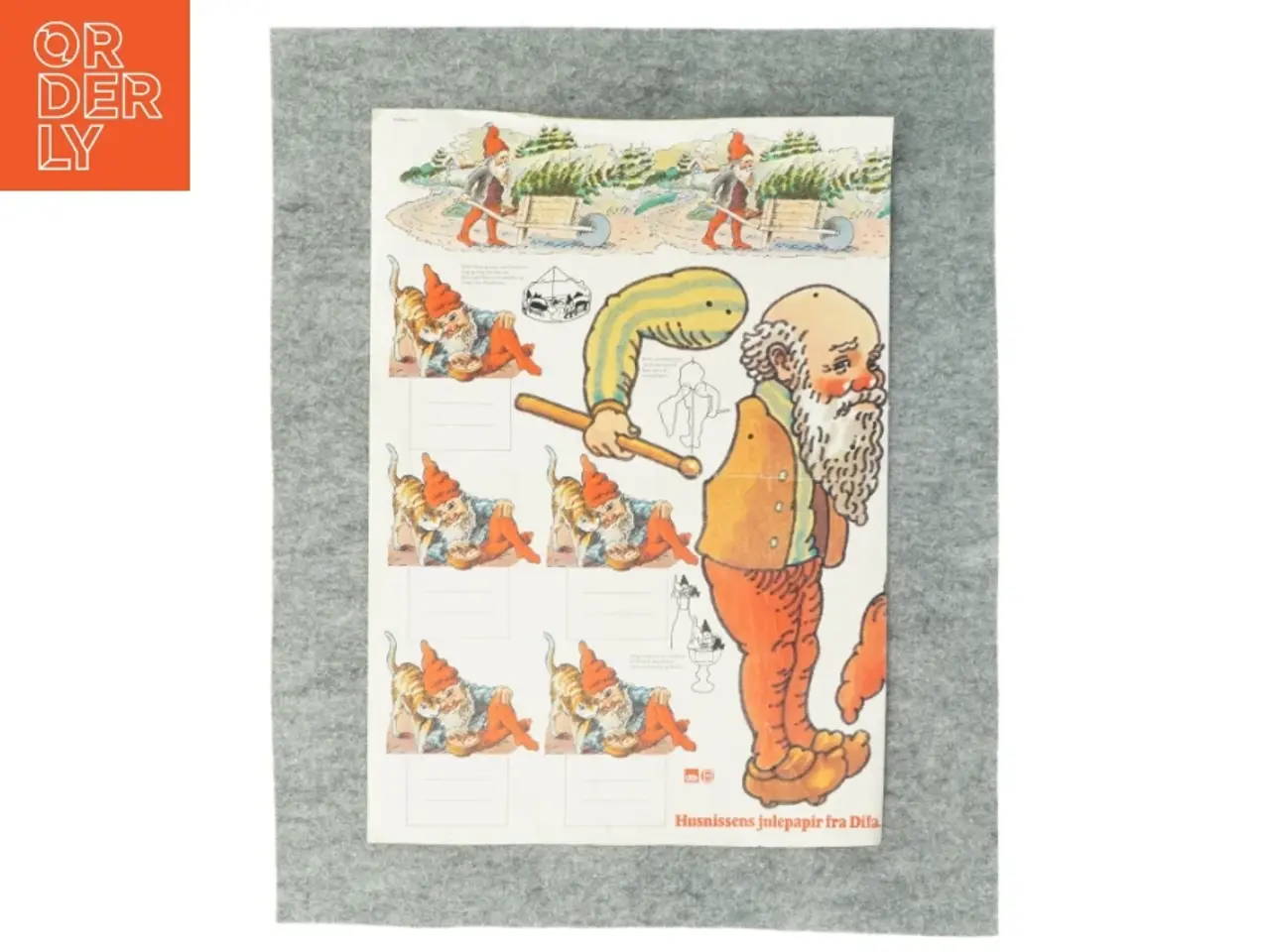 Billede 1 - Kravlenisser (udklip) (str. 42 x 30 cm)