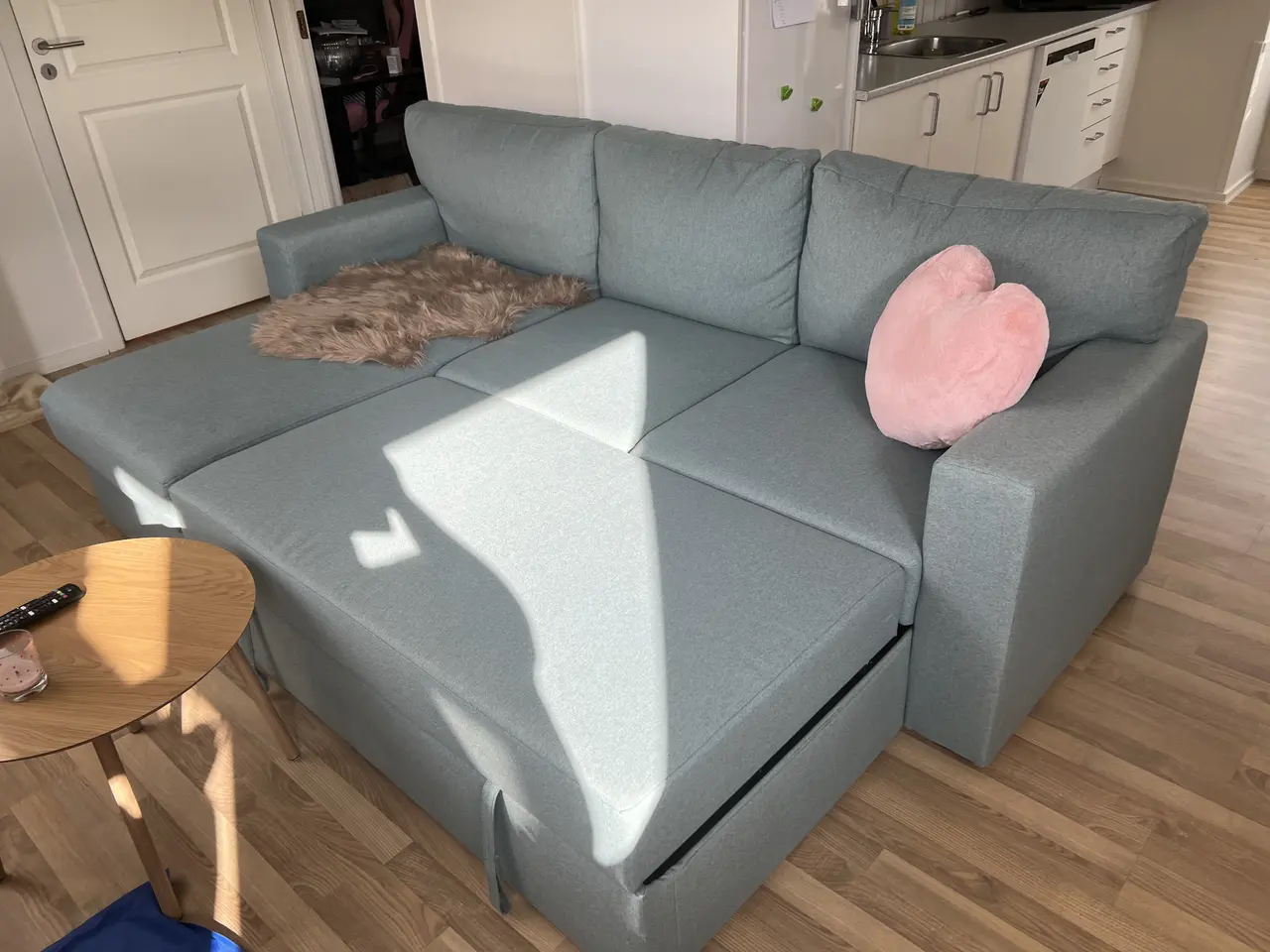 Billede 3 - Bårslöv 3-pers. sovesofa med chaiselong