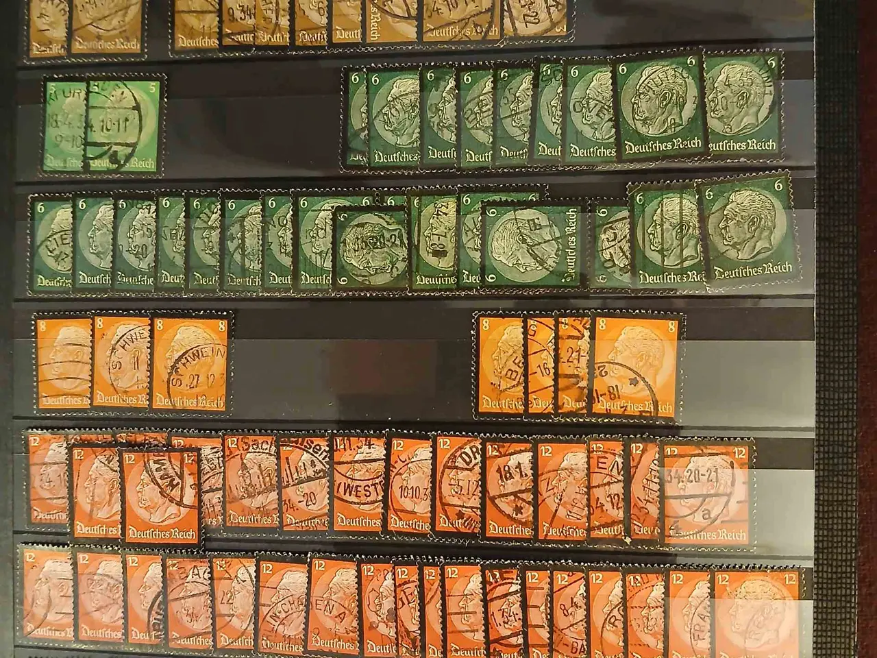 Billede 8 - Deutsches Reich (435) 6 plancher med 8 sider
