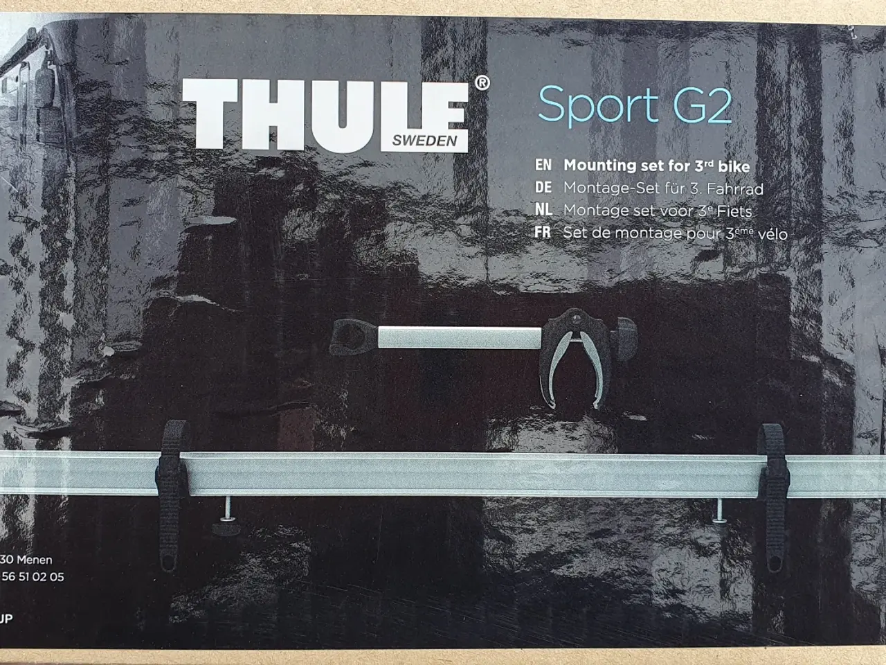Billede 2 - Skinne til 3. cykel,Thule Sport G2.