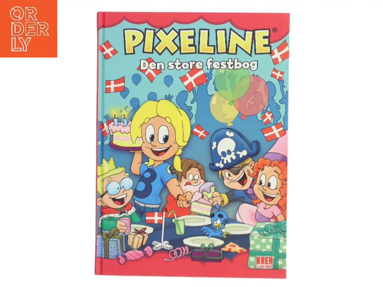 Billede 1 - Pixeline - den store festbog af Bende Ingvorsen (Bog)
