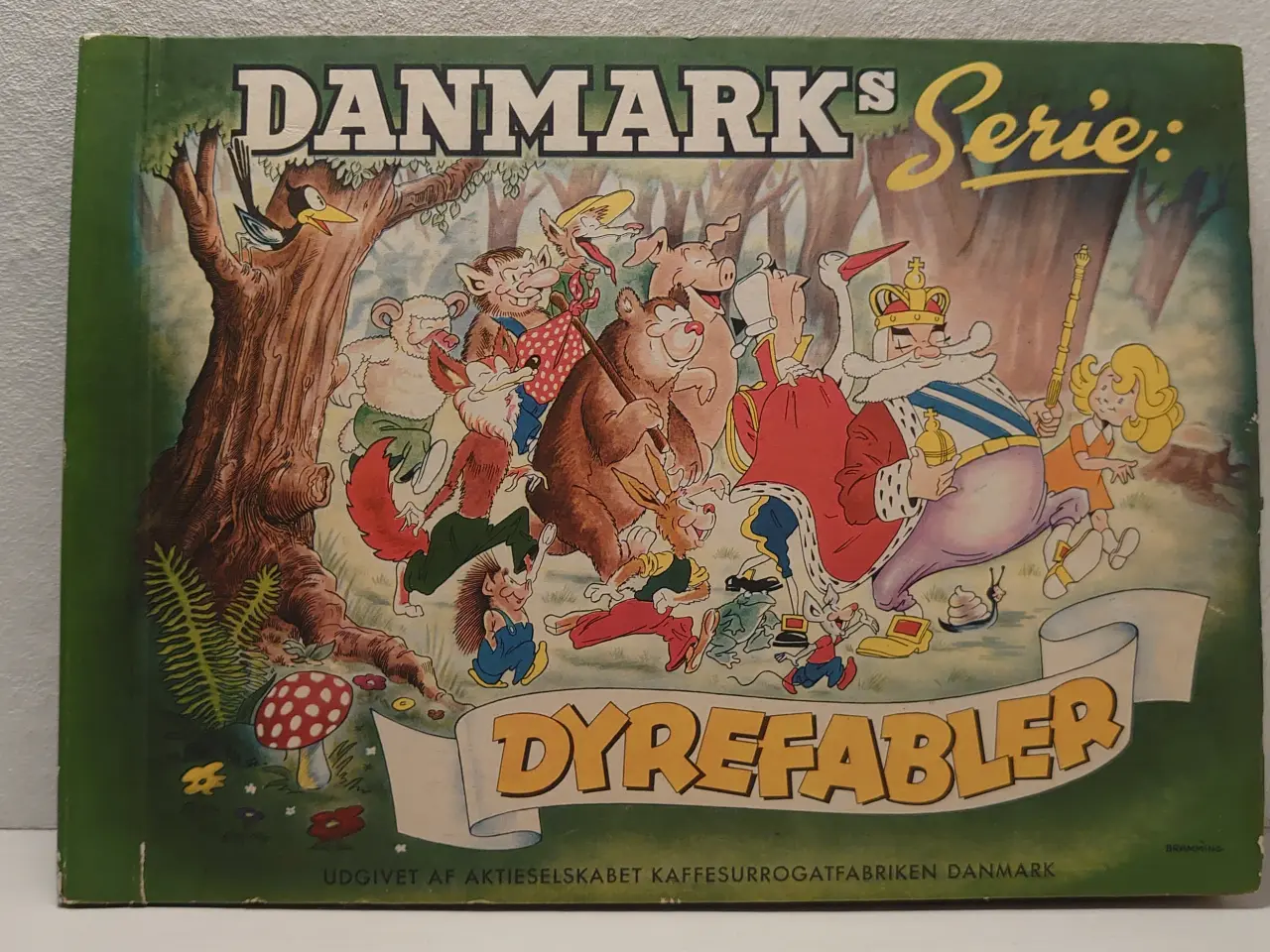 Billede 1 - Danmarks Serie:Dyrefabler. Sjælden god stand.
