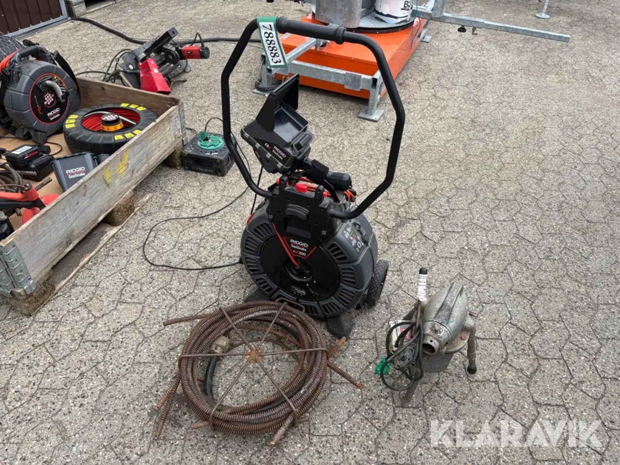 Billede 1 - Kloakkamera Ridgid SeeSnake Max/CS6 med tilbehør