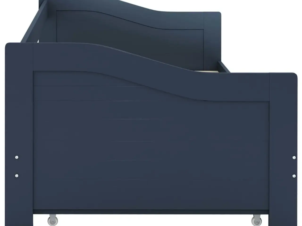 Billede 6 - Udtræksseng/daybed 90 × 200 cm i fyrretræ - grå