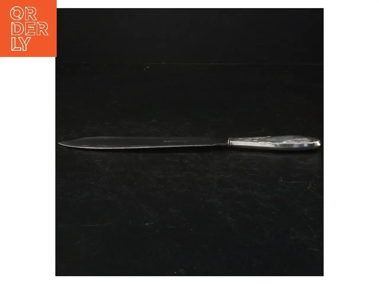 Billede 2 - Sølvplet kniv (str. 24 cm)