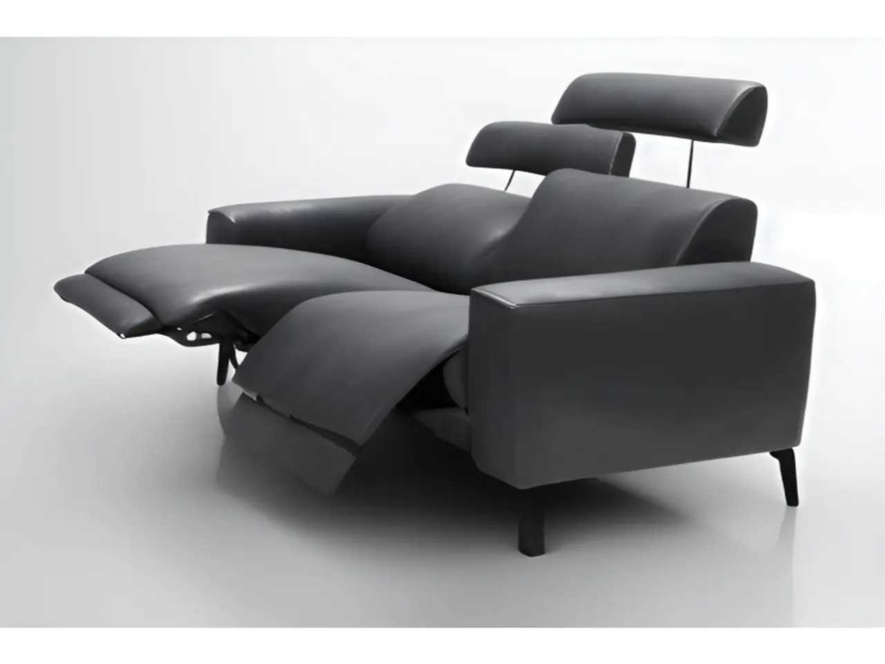 Billede 2 - Hjort Knudsen Assens læder sofa