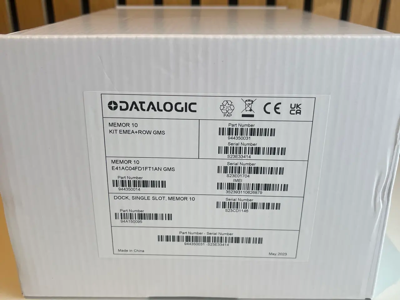 Billede 2 - Datalogic Memor 20 håndterminal