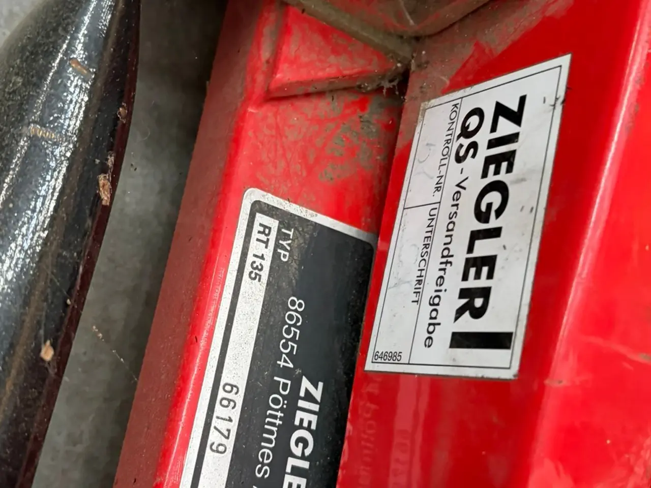 Billede 3 - Ziegler Raps sidekniv Hydraulisk sidekniv