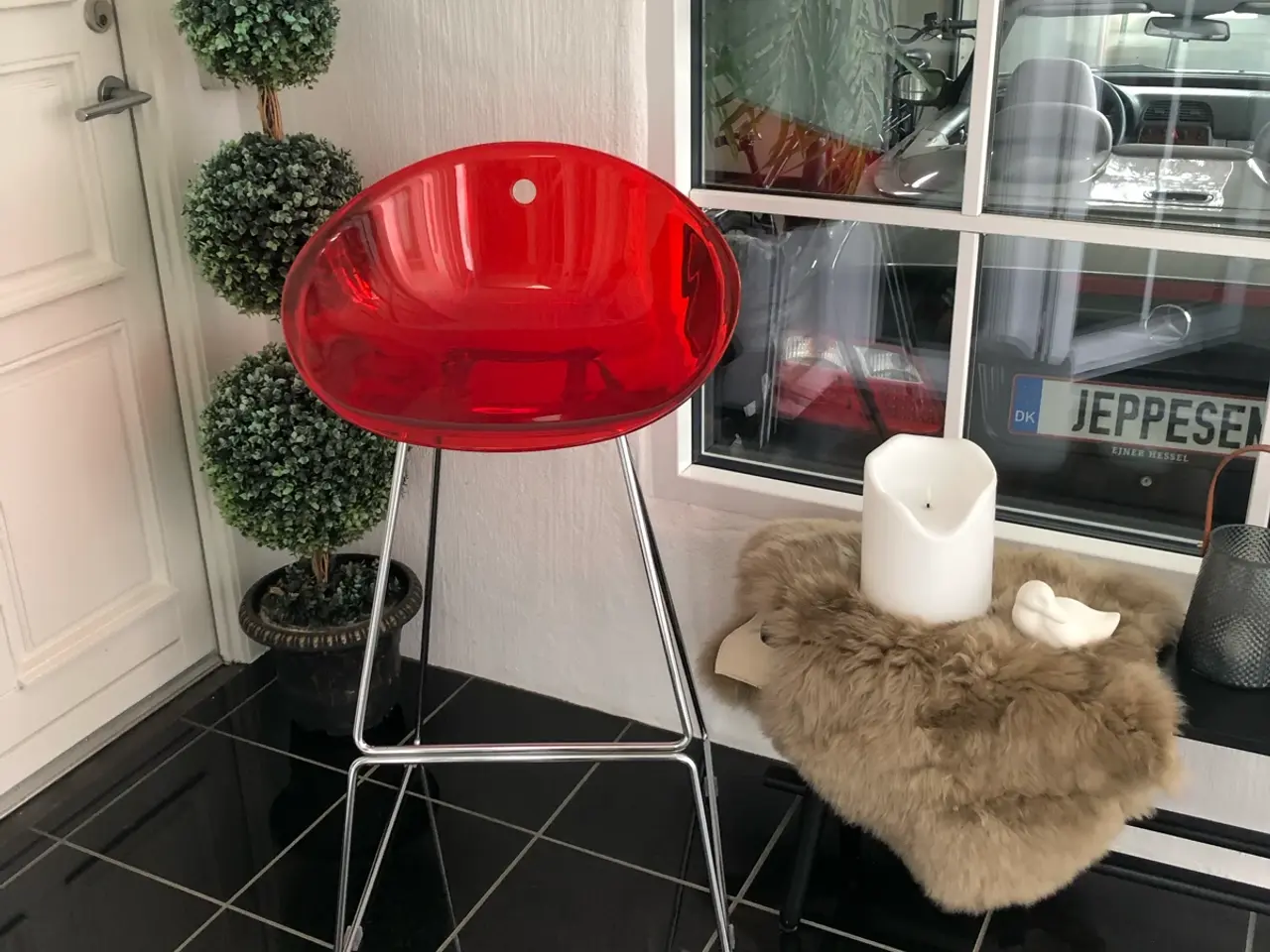 Billede 4 - Super flot designer barstol / køkken stol