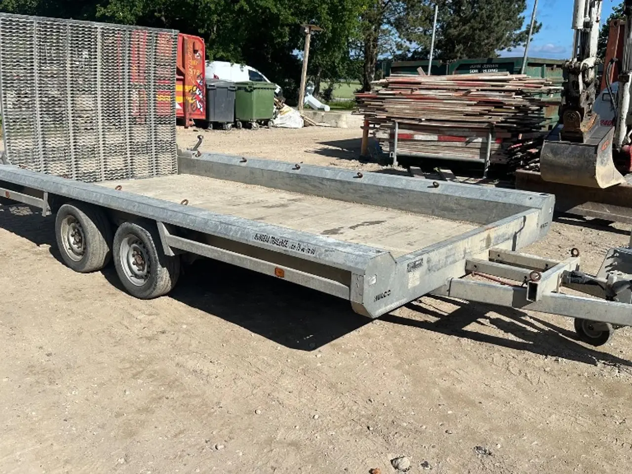 Billede 3 - Hulco Terrax Maskin trailer 3500 kg