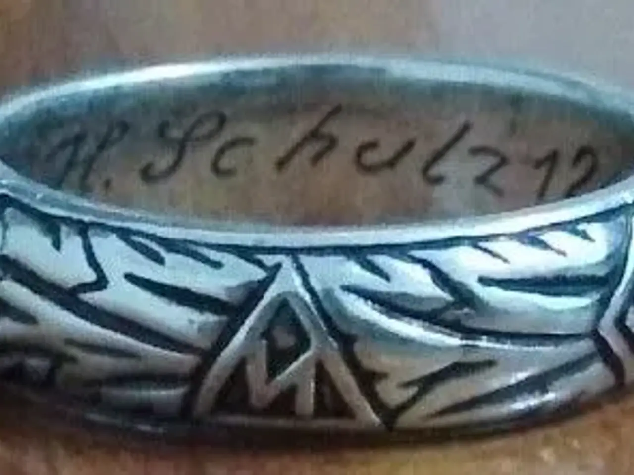 Billede 6 - Tyskland militær, SS totenkopf ring