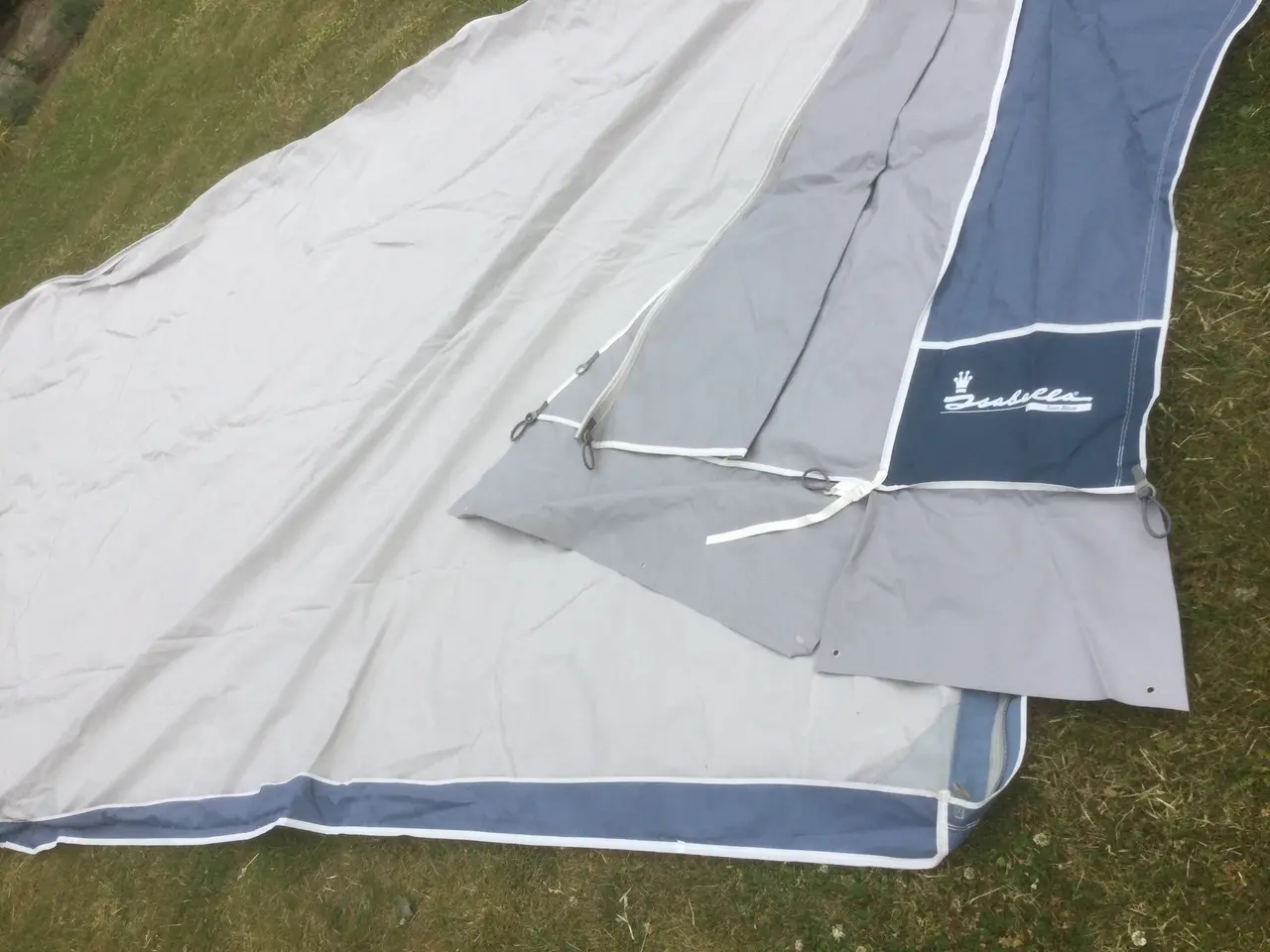 Billede 4 - Solsejl, Isabella Sun Blue, 950 cm, som ny. 