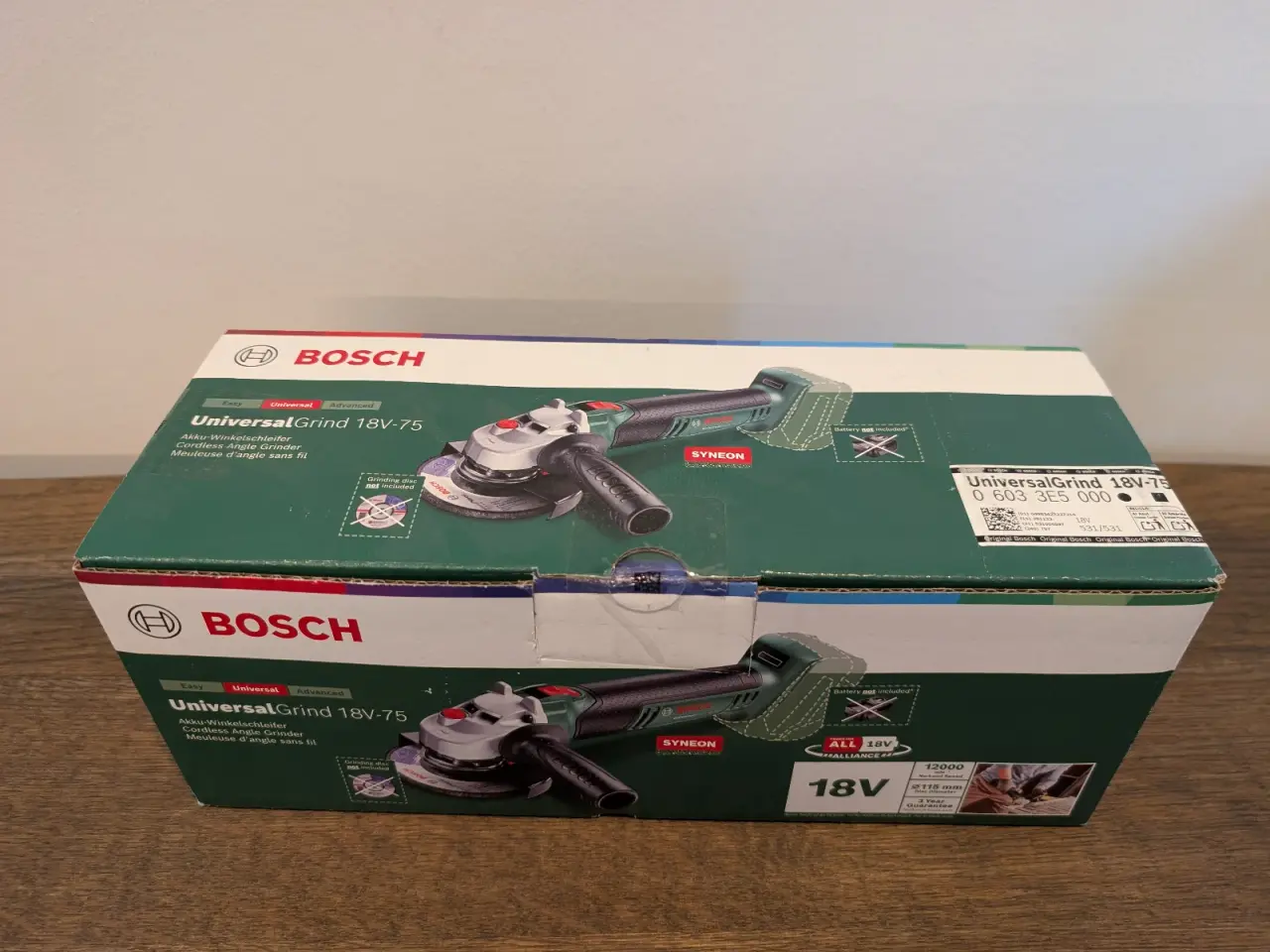 Billede 6 - Bosch UniversalGrind 18V-75 Vinkelsliber - Helt ny