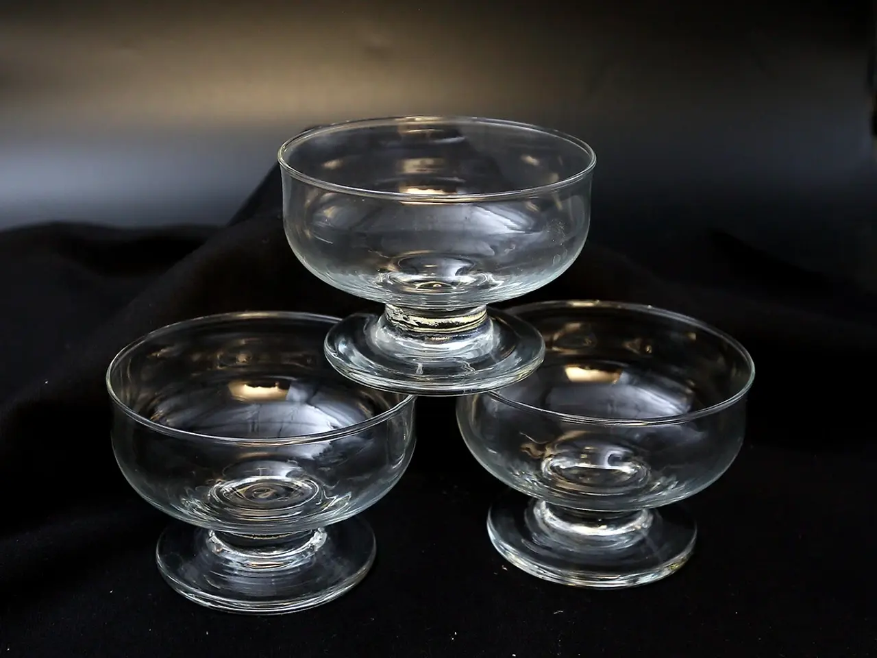Billede 4 - Mundblæste vintage dessert- og champagneskåle