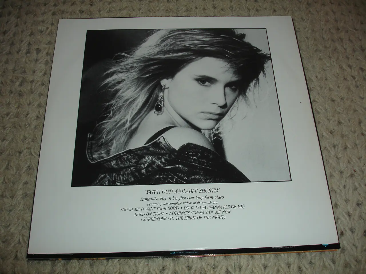Billede 4 - (Sender gerne) Samantha Fox – Samantha Fox