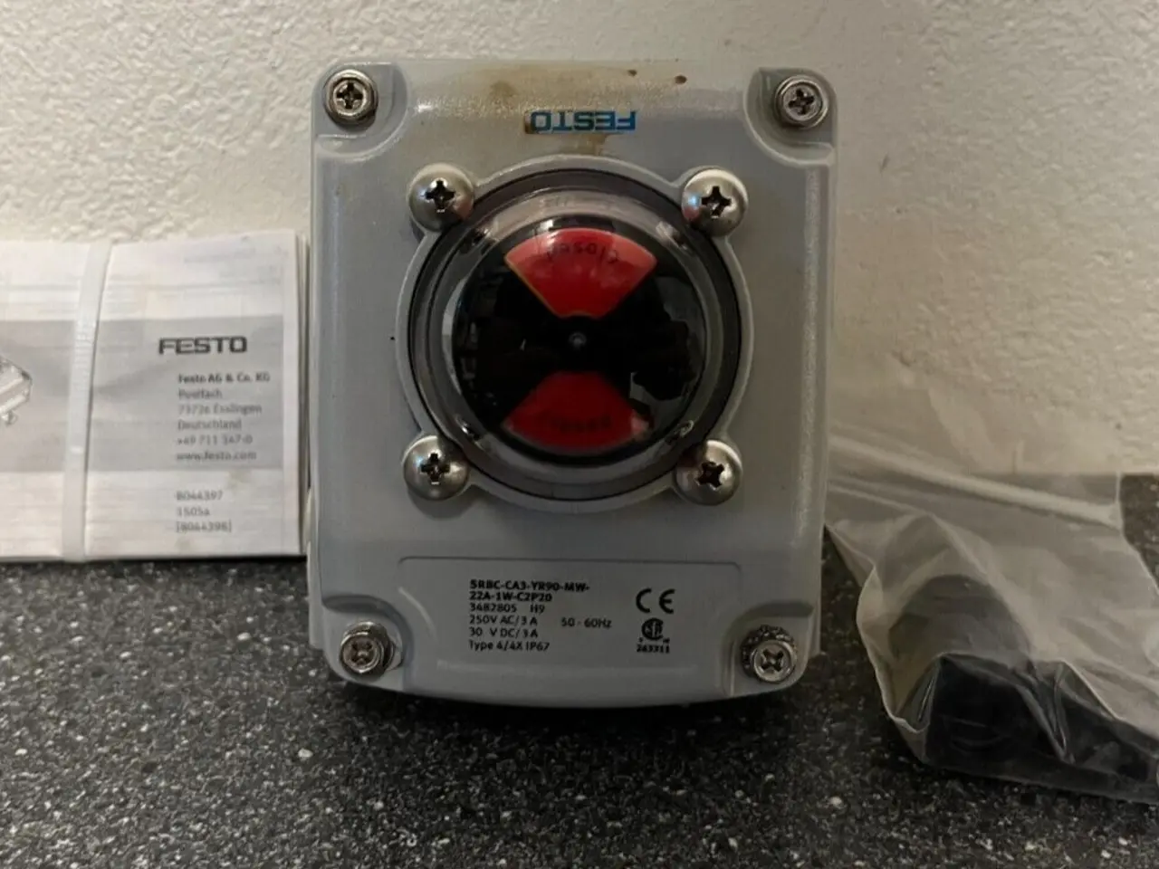 Billede 1 - Festo SRBC-C4 Sensor Box med Position Indicator