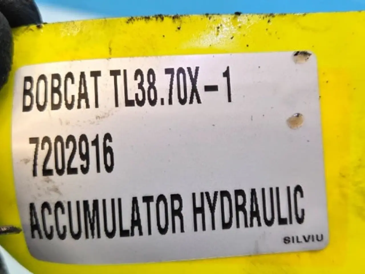 Billede 11 - Bobcat TL38.70X Hydraulisk akkumulator 7202916