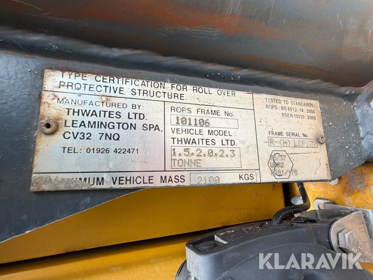 Billede 7 - Dumper Thwaites T3535 L1500