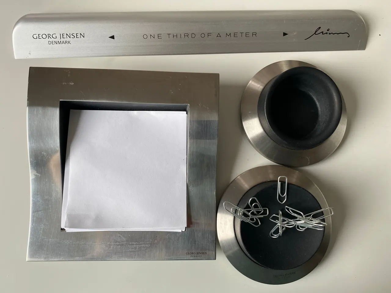 Billede 2 - Georg Jensen Klassisk skrivebords sæt
