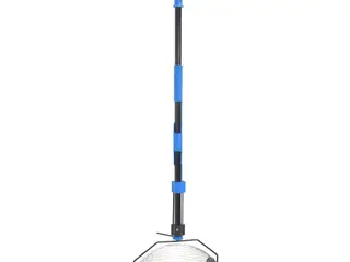 Nøddeopsamler i stål 127 cm - blå