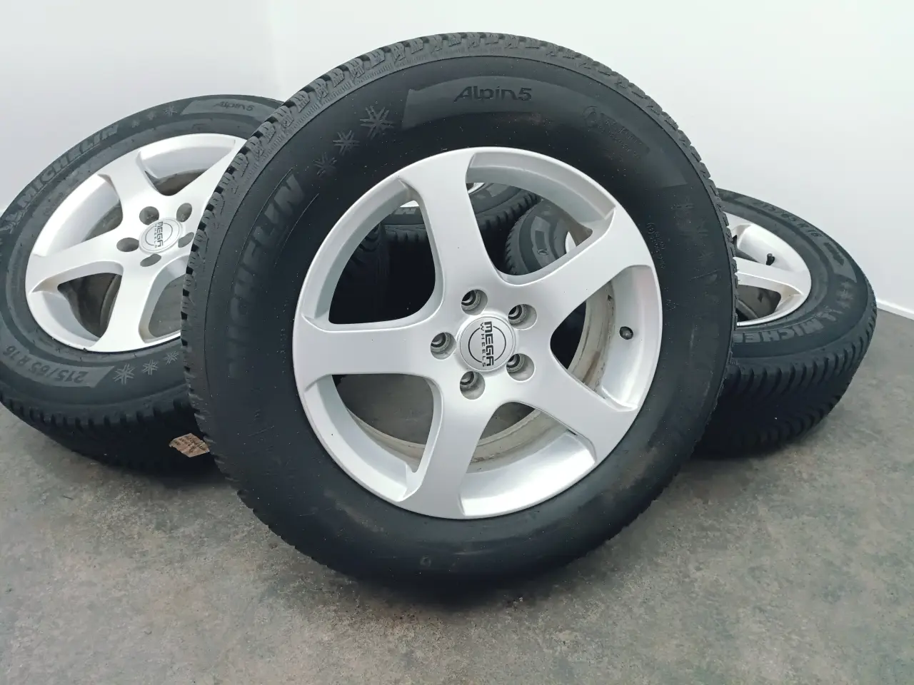 Billede 5 - 5x105 16" ET38 nav 56,6ø Megawheels vintersæt