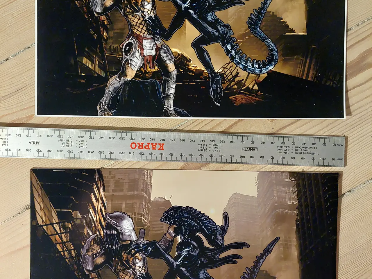 Billede 2 - Ubrugte Alien vs. Predator Plakater – Grafisk AvP