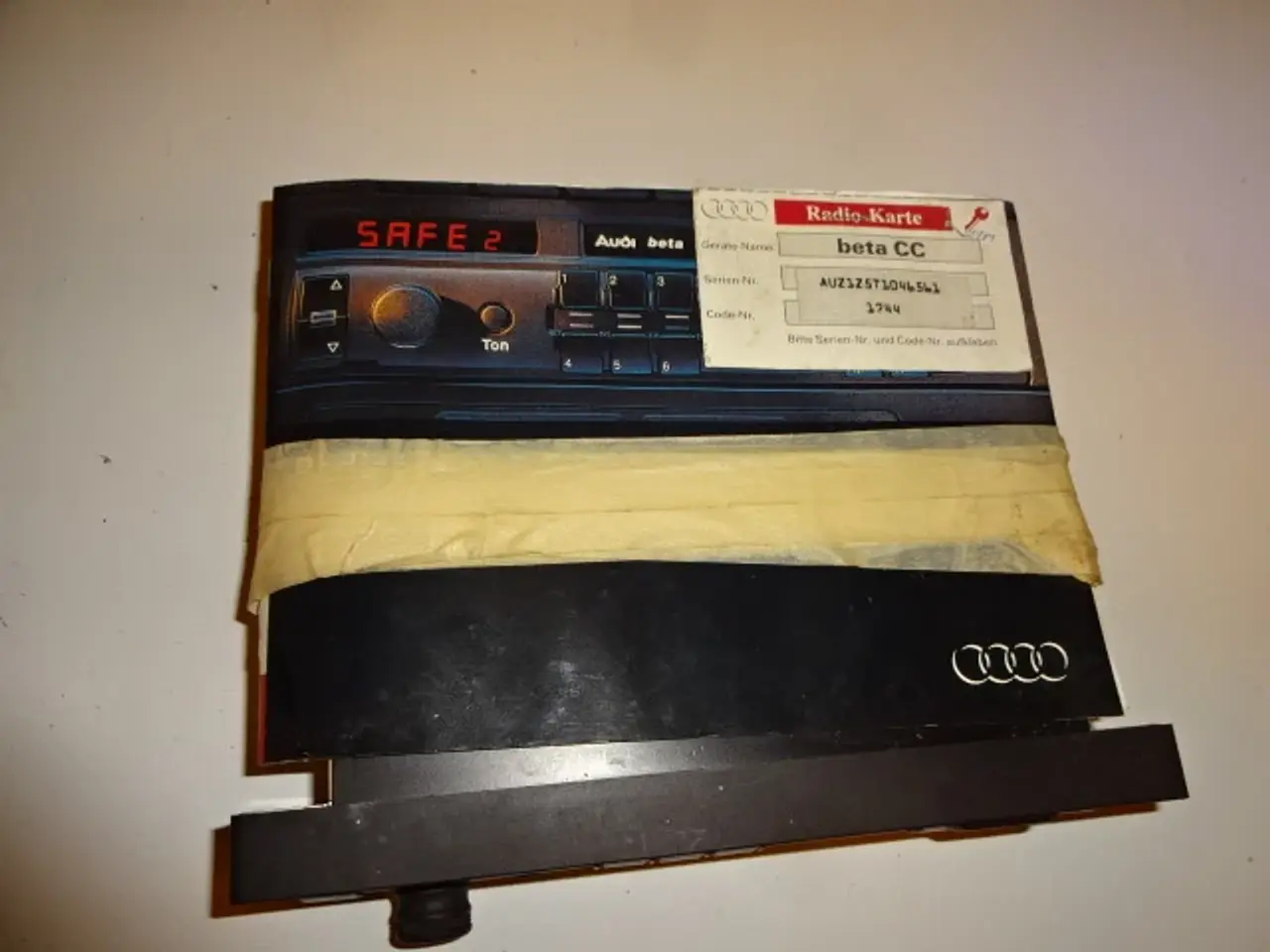 Billede 2 - Audi Autoradio Beta Autoreverse