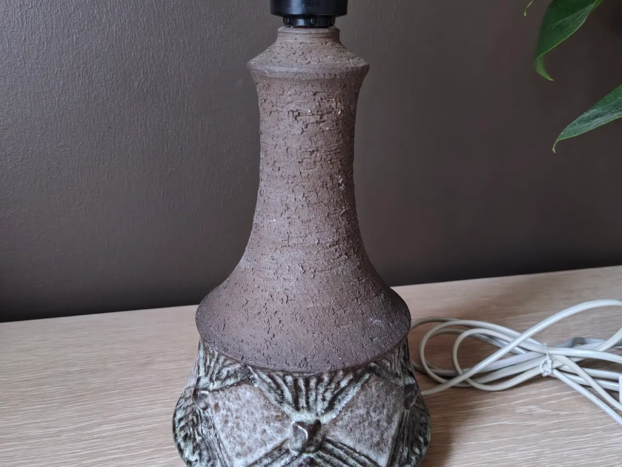 Billede 1 - Flot Chris Haslev keramik bordlampe