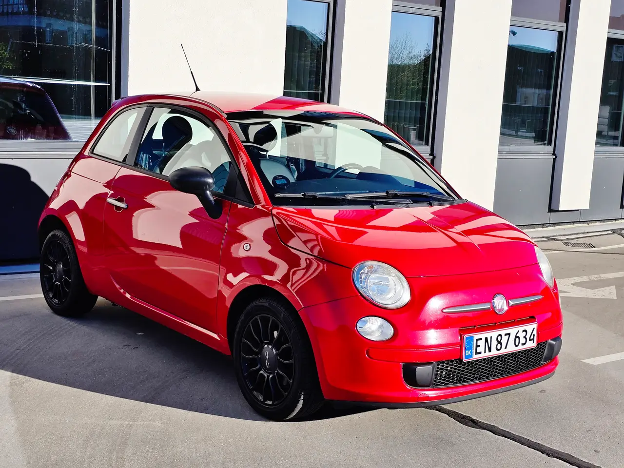Billede 3 - Flot flot Fiat 500 med lav km