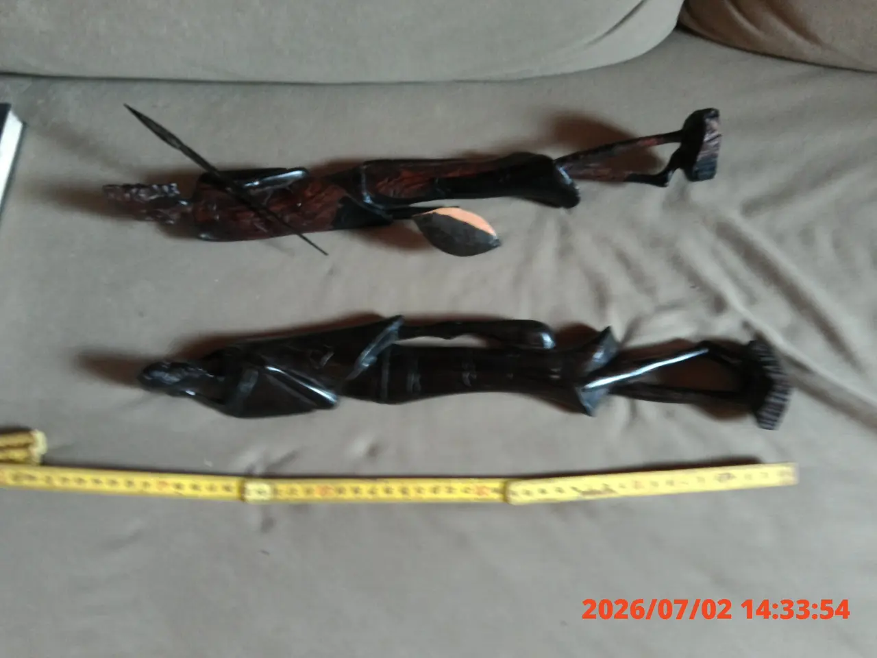 Billede 1 - 2 afrika figurer