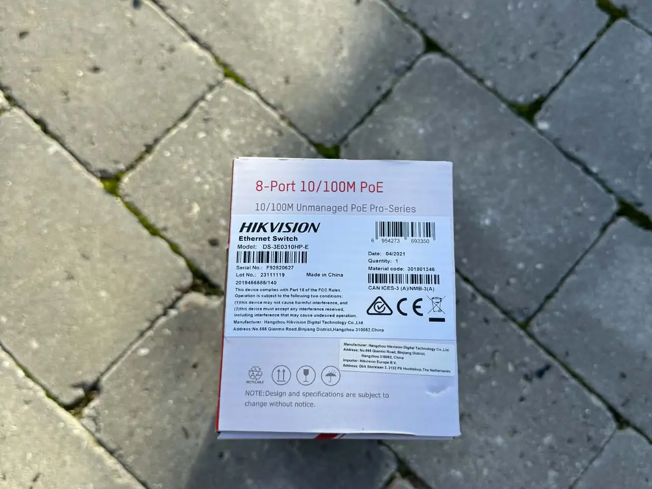 Billede 3 - Hikvision DS-3E0109P-E 8-port 10/100M PoE switch
