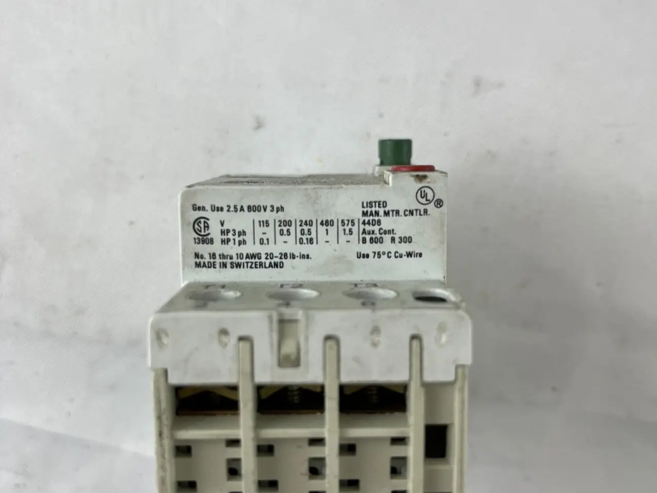Billede 5 - Allen‑Bradley 140-MN-0016 Manual Motor Starter
