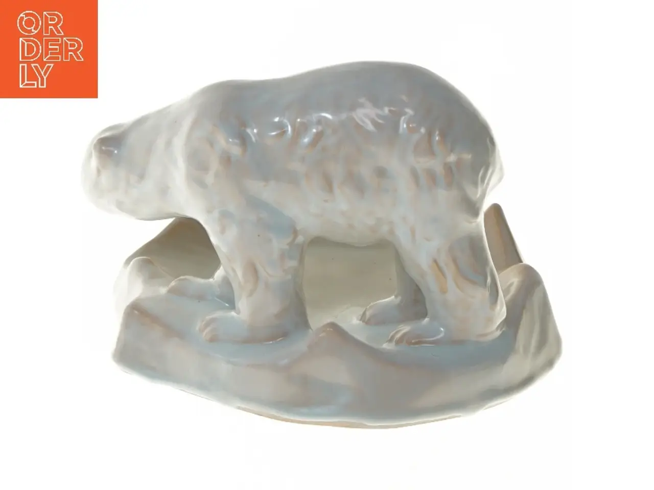 Billede 3 - Michael andersen Porcelæns isbjørn figur (str. Ø 20 cm)