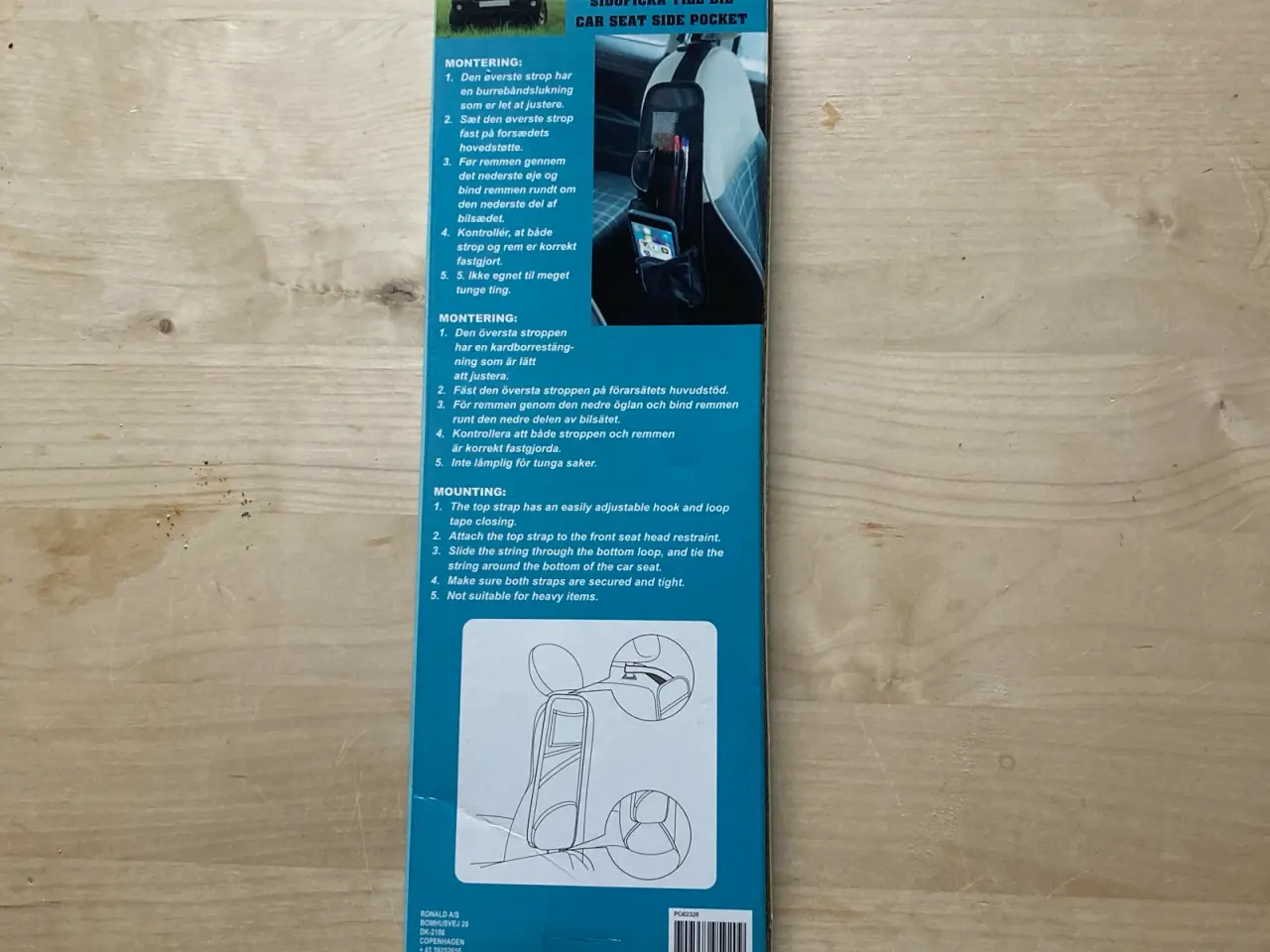 Billede 2 - AutoStyle Bilopbevaringspose til forsæder