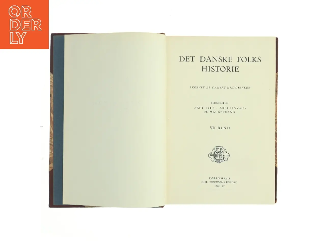 Billede 2 - Det danske folks historie. VII bind (Bog)