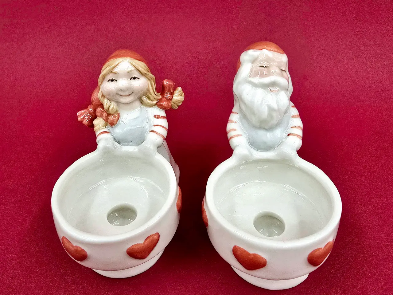 Billede 1 - Royal Copenhagen Pixie Nisse Lysestage. 1 Sortering